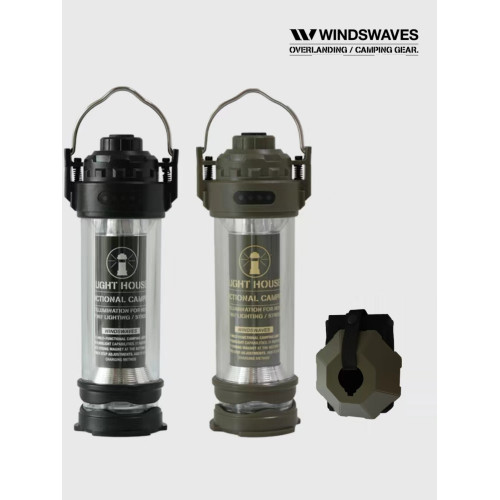 韓國WINDSWAVES戶外露營燈營地氛圍燈野營手提掛燈帳篷照明應急燈