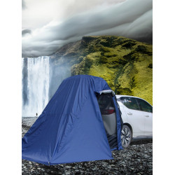 戶外汽車車尾延展帳篷可攜式野營速開防雨雙層越野車可攜式