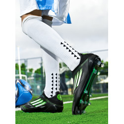 F50足球鞋男女AG長釘TF碎釘梅西亞馬爾無鞋帶版學生兒童男童