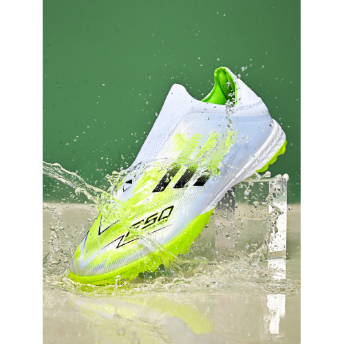 F50足球鞋男女AG長釘TF碎釘梅西亞馬爾無鞋帶版學生兒童男童