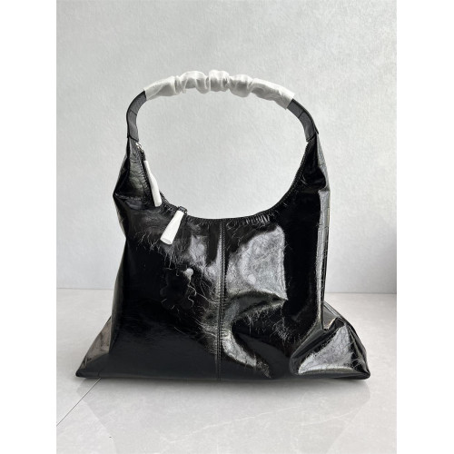 商場撤櫃尾貨高品質頭層油蠟牛皮托特包高級簡約通勤單肩腋下包女