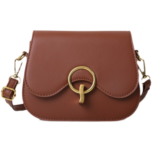 今年流行包包女ins小衆高級感2025新款質感復古馬鞍包斜後後背包小包