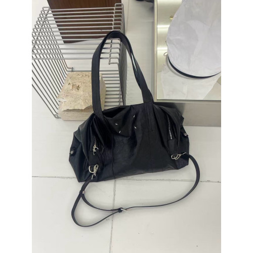 高質感植鞣軟皮托特包慵懶松弛感大容量手提單肩大包包休閒百搭女 高質感植鞣軟皮托特包慵懶松弛感大容量手提單肩大包包休閒百搭女