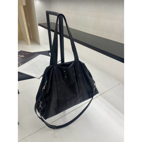 高質感植鞣軟皮托特包慵懶松弛感大容量手提單肩大包包休閒百搭女 高質感植鞣軟皮托特包慵懶松弛感大容量手提單肩大包包休閒百搭女