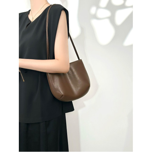 西子瑪雅馬鞍包2026新款女包墩墩包信封包高級簡約真皮單肩斜後後背包