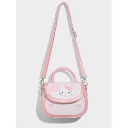 卡通KT貓兒童包包女可愛馬鞍包2025新款日系餅乾包手提單肩斜後後背包