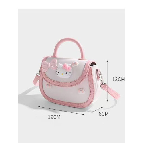 卡通KT貓兒童包包女可愛馬鞍包2025新款日系餅乾包手提單肩斜後後背包 卡通KT貓兒童包包女可愛馬鞍包2025新款日系餅乾包手提單肩斜後後背包