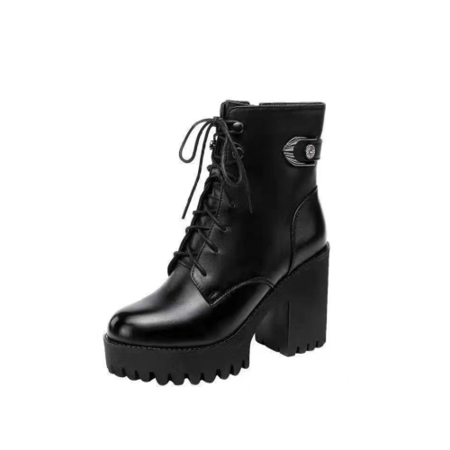 品牌高跟粗跟馬丁鞋女2026秋季新款軟皮厚底防水台增高顯瘦短靴女 品牌高跟粗跟馬丁鞋女2026秋季新款軟皮厚底防水台增高顯瘦短靴女