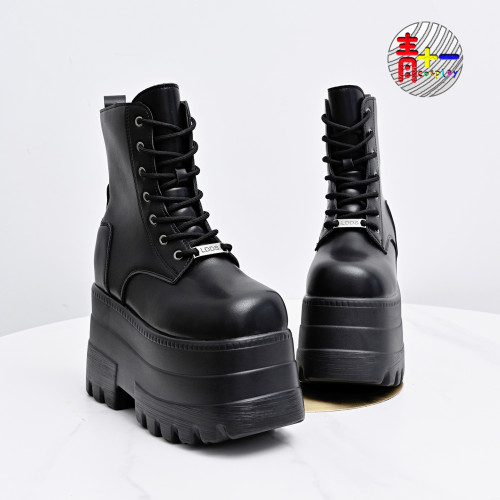 增高鞋cosplay小個子成男漫展20cm馬丁靴16cm黑色大碼厚底鞋增高 增高鞋cosplay小個子成男漫展20cm馬丁靴16cm黑色大碼厚底鞋增高