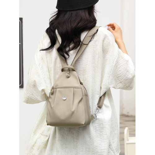 KVKY新款多功能雙肩包女胸包輕便斜後後背包休閒運動登山多用小後後背包潮