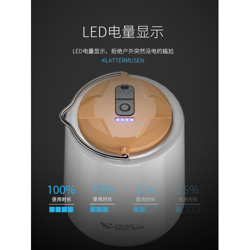 露營燈超亮長續航戶外營地燈家用可攜式充電照明掛燈野營帳篷氛圍燈