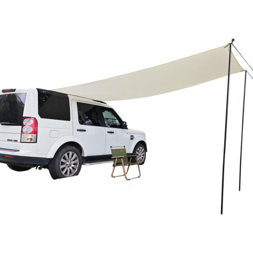 汽車遮陽棚簡易野營防曬車邊天幕戶外露營車頂側邊帳篷車用遊