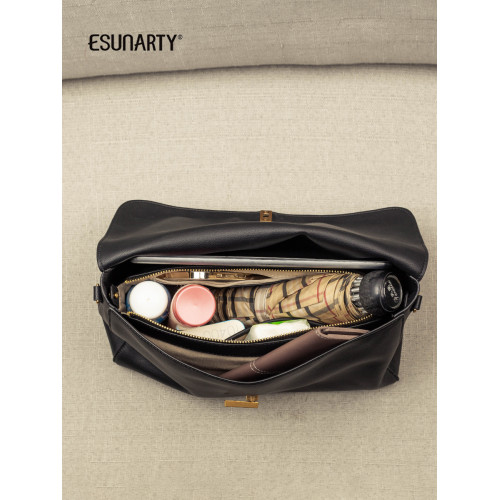 真皮包包女款2026新款冬季高級感單肩鏈條包休閒軟皮斜背子母包女