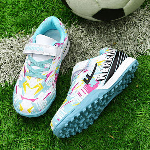 廻力兒童足球鞋訓練鞋碎釘免系帶男童中小學生男孩子女孩專用球鞋 廻力兒童足球鞋訓練鞋碎釘免系帶男童中小學生男孩子女孩專用球鞋