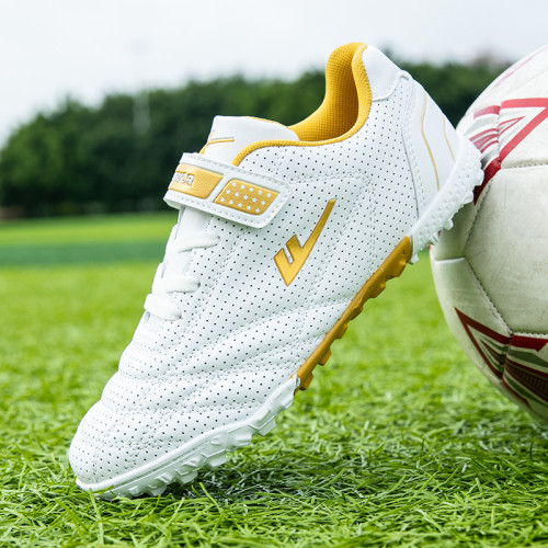 廻力兒童足球鞋訓練鞋碎釘免系帶男童中小學生男孩子女孩專用球鞋 廻力兒童足球鞋訓練鞋碎釘免系帶男童中小學生男孩子女孩專用球鞋