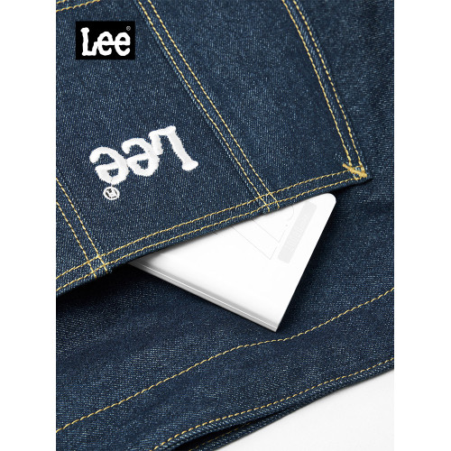 Lee官方牛仔布托特包女生休閒單肩包大容量輕便手提包學生手拎包