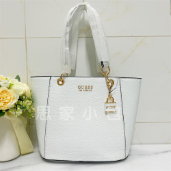 歐美時尚壓花拼接托特包女士購物袋潮流氣質女士手提袋女包