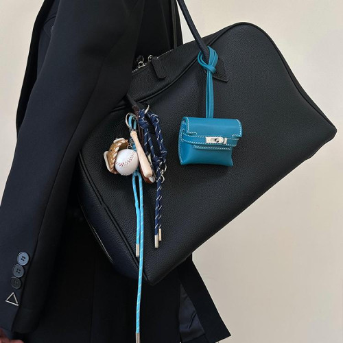 黑色真皮大容量托特包包女式2026新款輕奢小衆高級感單肩波士頓包