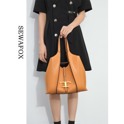 大容量手提托特包小衆通勤女包包高級感輕奢大包女士單肩包斜後後背包