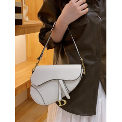 小包包女包2026新款輕奢小衆通勤馬鞍包腋下包秋冬高級單肩斜後後背包