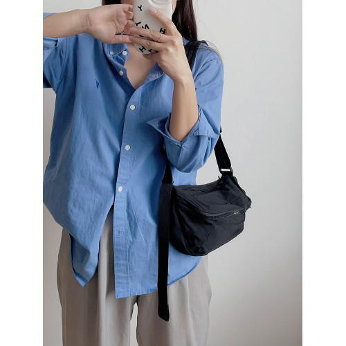 新款進口超輕防水牛津布包包女百搭單肩斜後後背包尼龍輕便實用馬鞍包 新款進口超輕防水牛津布包包女百搭單肩斜後後背包尼龍輕便實用馬鞍包