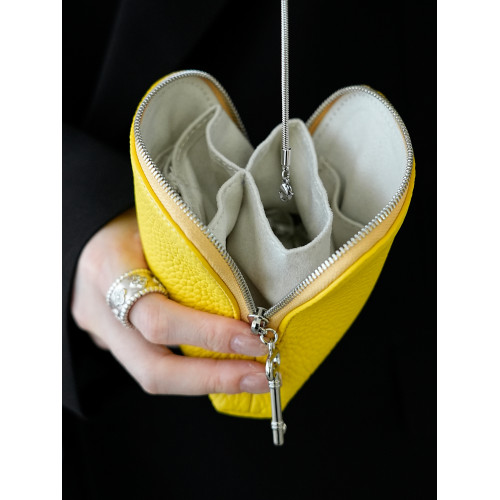 四喜手工·【珀伽索斯之囊】頭層牛皮首飾包 分隔收納珠寶文玩包