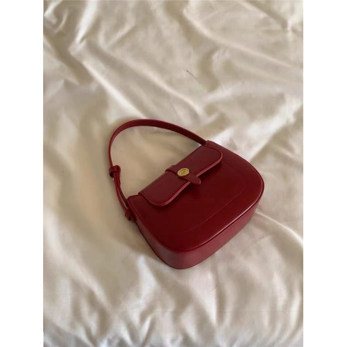 秋冬韓版簡約復古小衆ins百搭小手提包女休閒單肩斜背小包包女