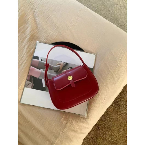 秋冬韓版簡約復古小衆ins百搭小手提包女休閒單肩斜背小包包女