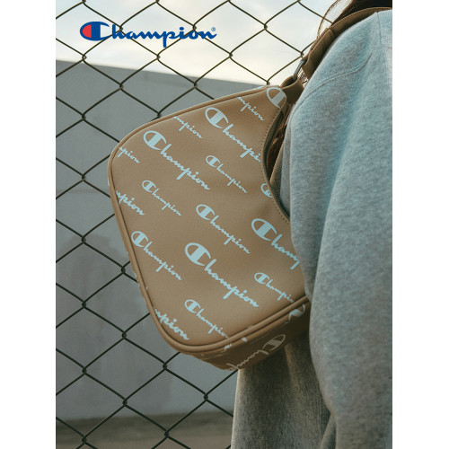 Champion冠軍腋下包女潮牌滿印老花單肩包老錢風後後背包通勤手提包