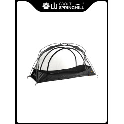 春山蓬萊單人雲紗帳戶外行軍床離地帳篷防蚊蟲透氣單人輕量化睡眠