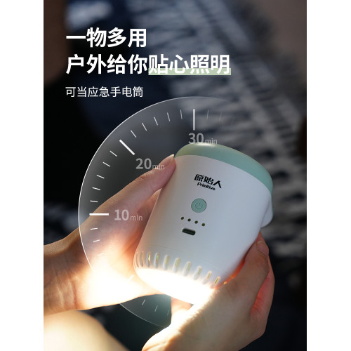 原始人戶外露營充氣泵氣墊床無線可攜式野營打氣抽氣泵遊泳圈家用