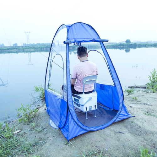 冬天曬太陽神器釣魚垂釣戶外用品抗寒保暖擋風冰釣防雨單人帳篷