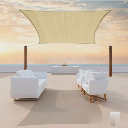 新款遮陽網遮陽帆戶外遮陽天幕高級住宅庭院泳池幼兒園隱私