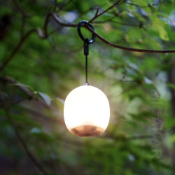 探界者創意浮光豆D掛繩解壓捏捏感應氛圍燈帳篷燈營地燈後後背包燈