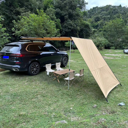 車頂側邊帳蓬房車邊帳篷遮陽棚天幕側帳汽車防曬戶外SUV車用帳篷