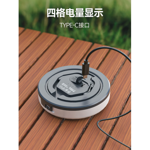 LEM帳篷燈掛式led小彩燈閃燈串燈露營必備用品超長續航氛圍照明燈