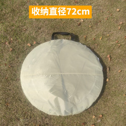 大號韓版ins風沙灘遮陽防曬帳篷可容納4-5個人塗銀防紫外線出口蓬