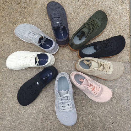 赤足鞋男女寬楦一腳蹬運動鞋輕便透氣防滑軟底室內外訓練鞋