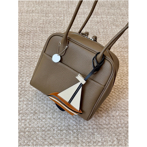 真皮托特包包女式2025新款輕奢小衆高級感單肩腋下保齡球波士頓包