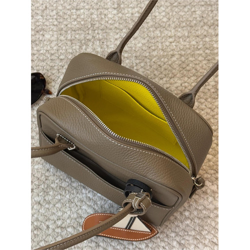 真皮托特包包女式2025新款輕奢小衆高級感單肩腋下保齡球波士頓包