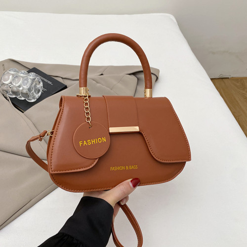 2026新款休閒女式馬鞍包女黑色時尚百搭手提包小衆高級感單肩包 2026新款休閒女式馬鞍包女黑色時尚百搭手提包小衆高級感單肩包