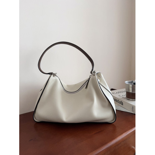 頭層牛皮單肩腋下包女2025新款波士頓包hobo包斜後後背包大容量通勤包 頭層牛皮單肩腋下包女2025新款波士頓包hobo包斜後後背包大容量通勤包