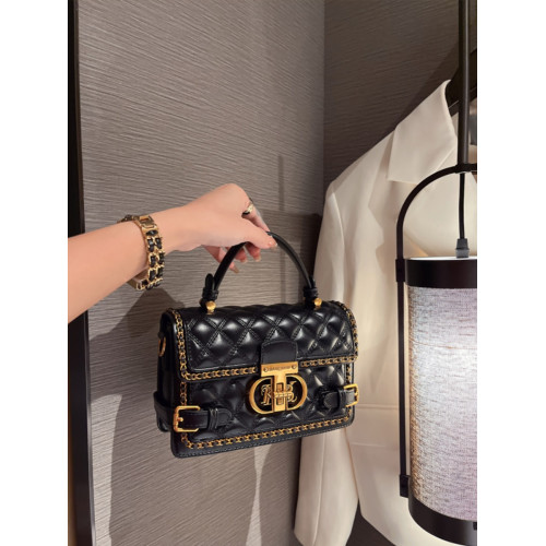 小衆高級感重工盒子包新款2025年流行的包包女手提質感斜背小包