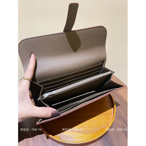 真皮H手拿包經典抽帶手機包晚宴包大容量卡證件護照收納包腋下包