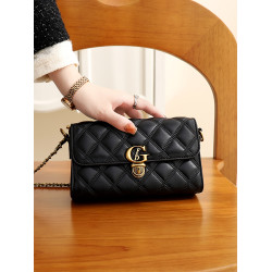 小香風包包2026新款高級感小衆菱格鏈條斜後後背包質感百搭小衆腋下包