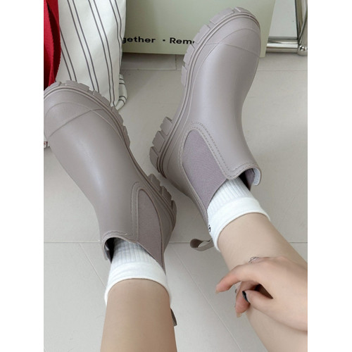 雨鞋女新款時尚外穿短筒日系可愛中筒水靴防滑防水雨靴膠套鞋水鞋