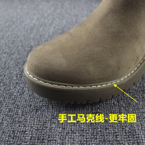 美國單2026年馬丁靴女英倫風女鞋坡跟牛筋底防滑短靴春秋單靴大碼 美國單2026年馬丁靴女英倫風女鞋坡跟牛筋底防滑短靴春秋單靴大碼