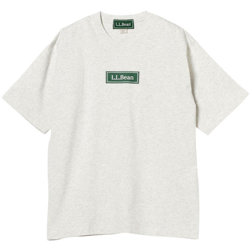 LLBEAN聯名BEAMS日系美式復古動物印花短袖戶外休閒寬鬆情侶裝T恤