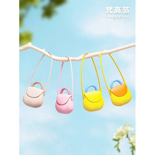 梵高範葫蘆包斜背手提包女士輕便防水小拎包高級感一二同款小黃包