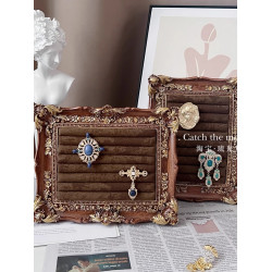 「拉斐爾」Vintage飾品展示架復古相框戒指盤擺攤陳列珠寶道具